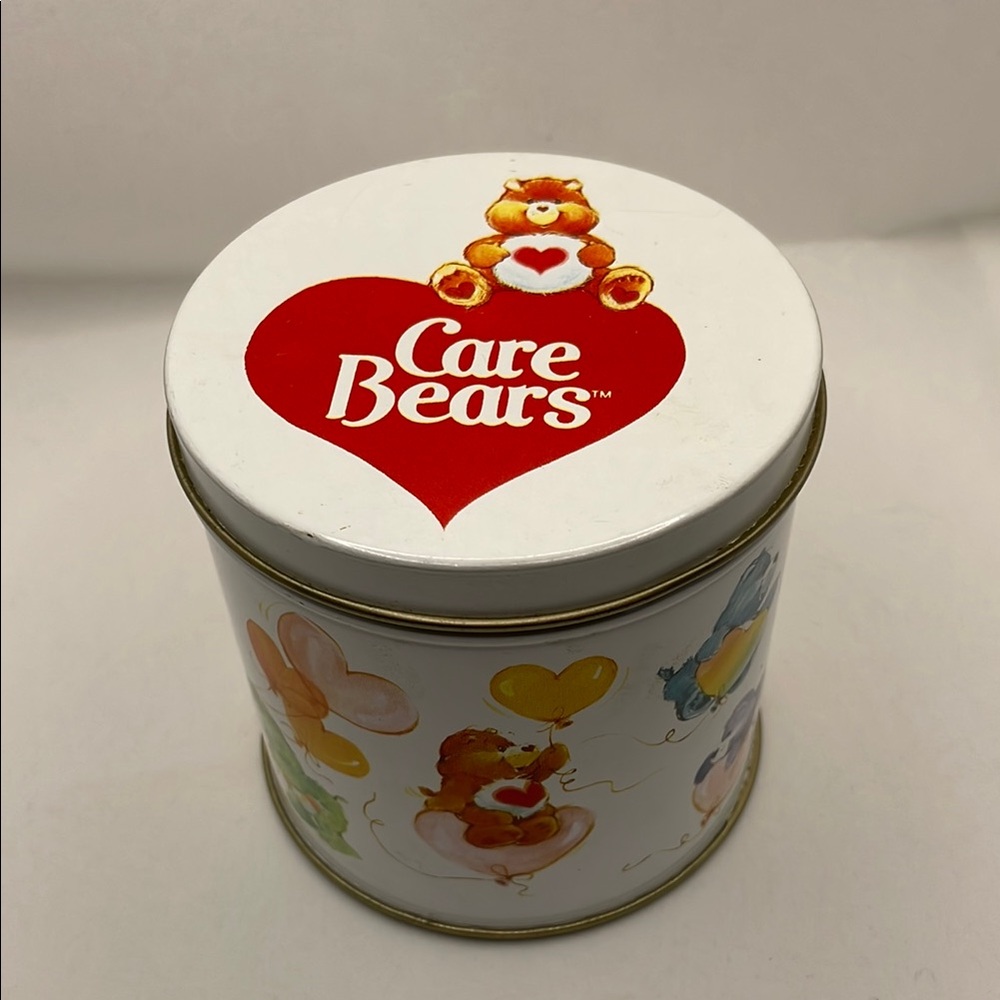 Vintage 1980s Care Bears Tin Canister